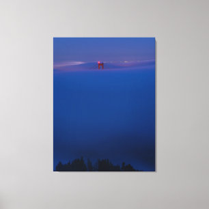 Golden Gate Bridge in Nebel Leinwanddruck