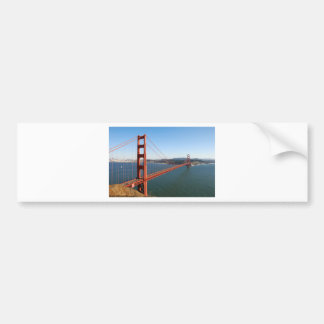 Golden gate bridge in San Francisco Autoaufkleber