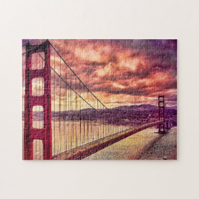 Golden Gate Bridge in San Francisco, Kalifornien. (Horizontal)