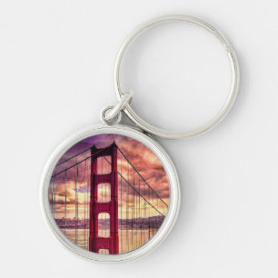 Golden gate bridge in San Francisco, Kalifornien Schlüsselanhänger