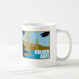 Golden gate bridge kaffeetasse