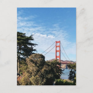 Golden Gate Bridge, Kalifornien CA Postkarte