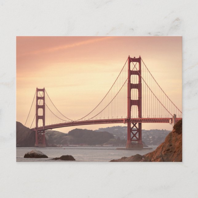 Golden Gate Bridge-Karte Postkarte (Vorderseite)