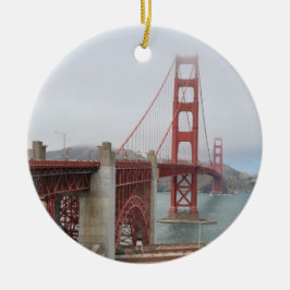 Golden gate bridge keramik ornament