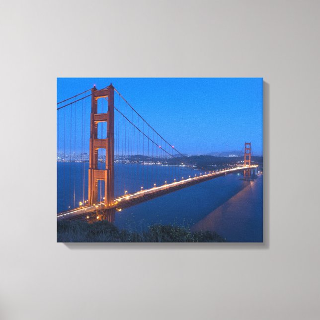 Golden Gate Bridge Leinwanddruck (Vorderseite)