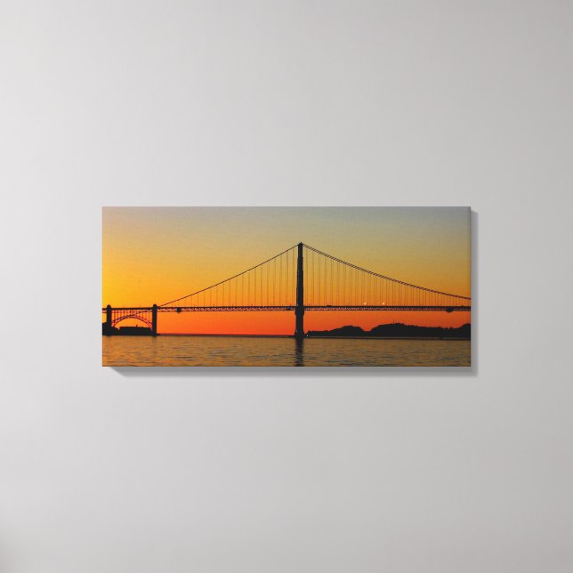Golden Gate Bridge Leinwanddruck (Vorderseite)
