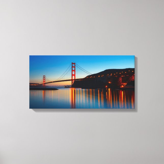 Golden Gate Bridge Leinwanddruck (Vorderseite)