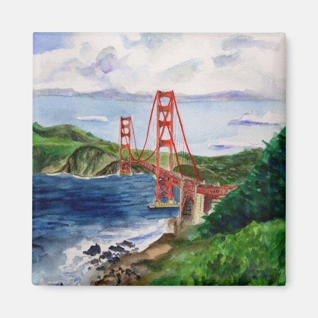 Golden Gate Bridge Magnet (Vorne)