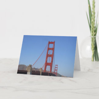 Golden gate bridge Notecard 2 Karte