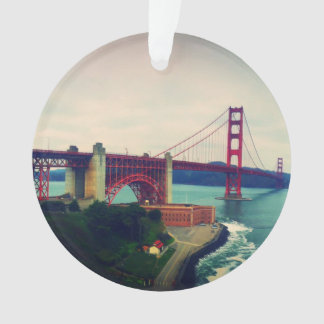 Golden gate bridge ornament