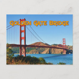 Golden Gate Bridge Postcard Postkarte