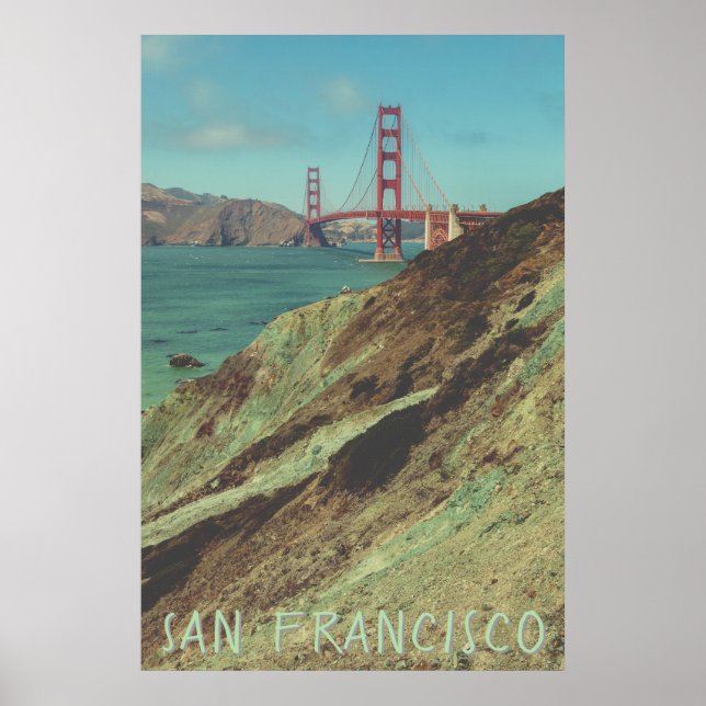 Golden Gate Bridge Poster (Vorne)