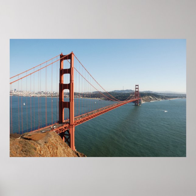 Golden Gate Bridge Poster (Vorne)
