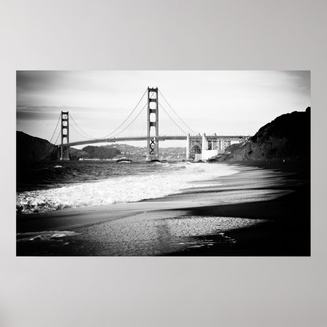 Golden Gate Bridge Poster (Vorne)