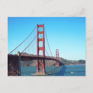 Golden Gate Bridge Postkarte