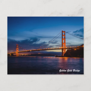 Golden Gate Bridge Postkarte