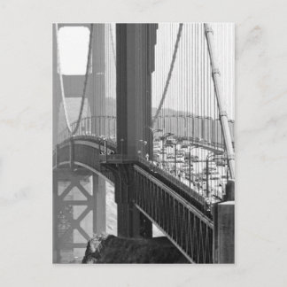 Golden gate bridge postkarte