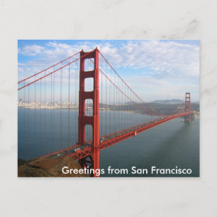 Golden Gate Bridge Postkarte