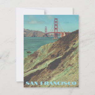 Golden Gate Bridge Postkarte