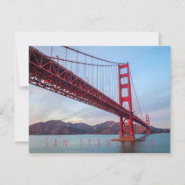 Golden Gate Bridge Postkarte