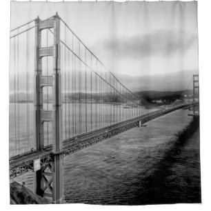 Golden Gate Bridge San Francisco Bay Pazifik Duschvorhang