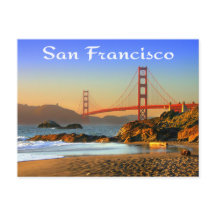 Golden Gate Bridge San Francisco CA Carte postale