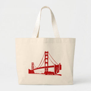 Golden gate bridge - San Francisco, CA Jumbo Stoffbeutel