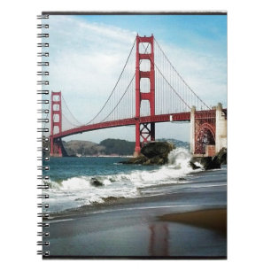 Golden gate bridge San Francisco CA Notizblock