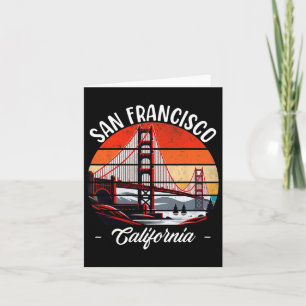 Golden Gate Bridge San Francisco California Karte