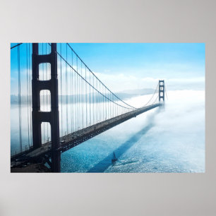 GOLDEN GATE BRIDGE SAN FRANCISCO CALIFORNIA POSTER