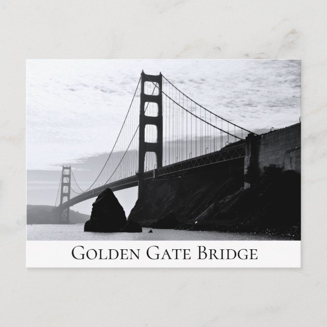 Golden Gate Bridge San Francisco Kalifornien USA Postkarte (Vorderseite)