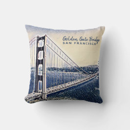 Golden Gate Bridge San Francisco Kissen
