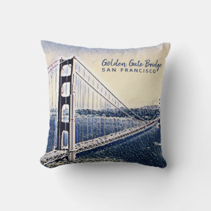 Golden Gate Bridge San Francisco Kissen