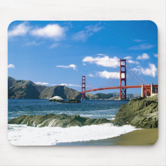 Golden gate bridge San Francisco Mousepad (Vorne)