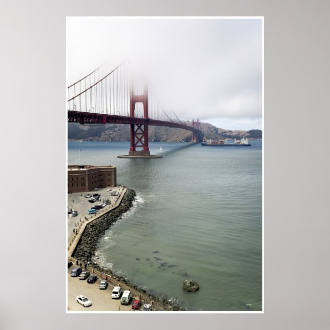 Golden Gate Bridge, San Francisco Poster (Vorne)