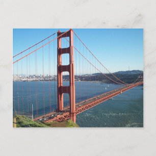Golden Gate Bridge, San Francisco Postkarte