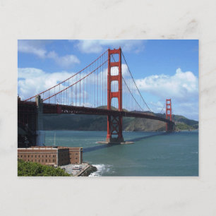 Golden Gate Bridge, San Francisco Postkarte