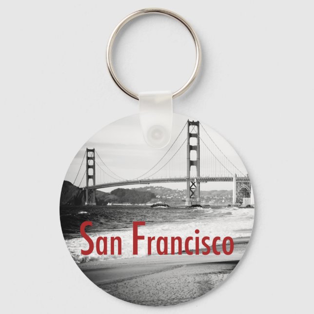 Golden Gate Bridge, San Francisco Schlüsselanhänger (Vorderseite)