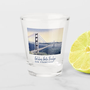 Golden Gate Bridge San Francisco Schnapsglas