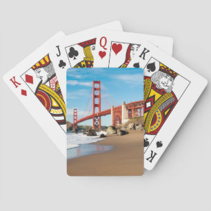 Golden gate bridge   San Francisco Spielkarten