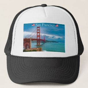 Golden Gate Bridge San Francisco Truckerkappe