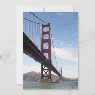 Golden Gate Bridge von Fort Point Postkarte