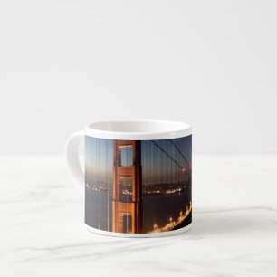 Golden gate bridge von Marin-Landspitzen Espressotasse