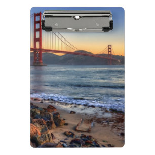 Golden gate bridge von San- Francisco Bayspur Mini Klemmbrett