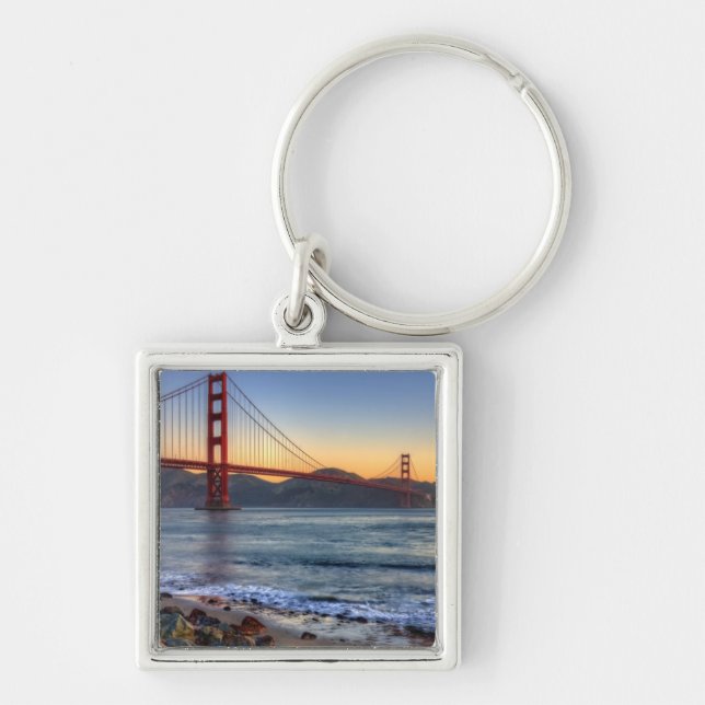 Golden gate bridge von San- Francisco Bayspur Schlüsselanhänger (Vorne)