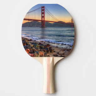 Golden gate bridge von San- Francisco Bayspur Tischtennis Schläger