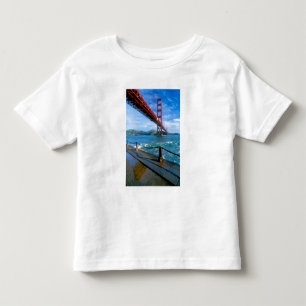 Golden Gate Brücke und San Francisco Bay Kleinkind T-shirt
