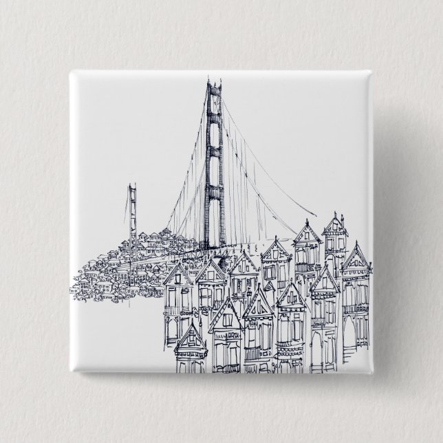 Golden Gate Button (Vorderseite)