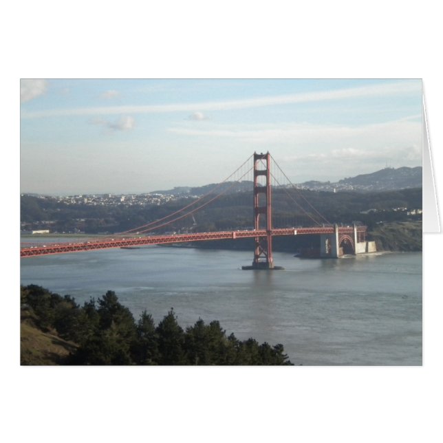 Golden Gate Card (Vorderseite (Horizontal))