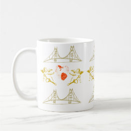 Golden Gate Cupids Kaffeetasse